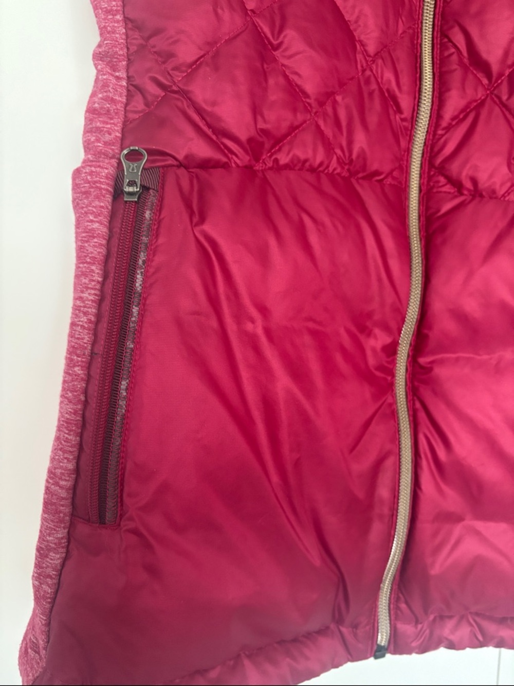 Lululemon Down For A Run Vest in the color Berry Rumble 6 - Picture 4 of 13